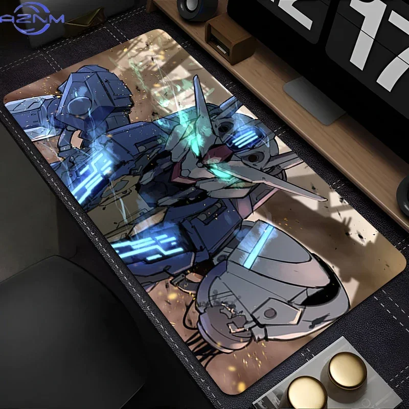 Mouse Pad Mechanical Warrior G-gundam A-aerial  Professional E-sports Gamer Rubber Keyboard Pad Notbook Desk Mat Mousepad