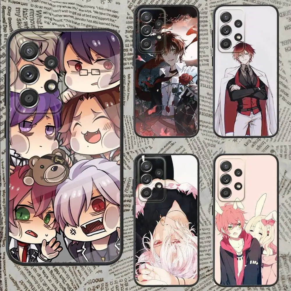 D-Diabolik-ks-funda de teléfono Anime L-Lovers para Samsung S25,S24,S21,S22,S23,S30,Ultra,S20,Plus,Fe,Lite,Note,10,9,5G cubierta negra