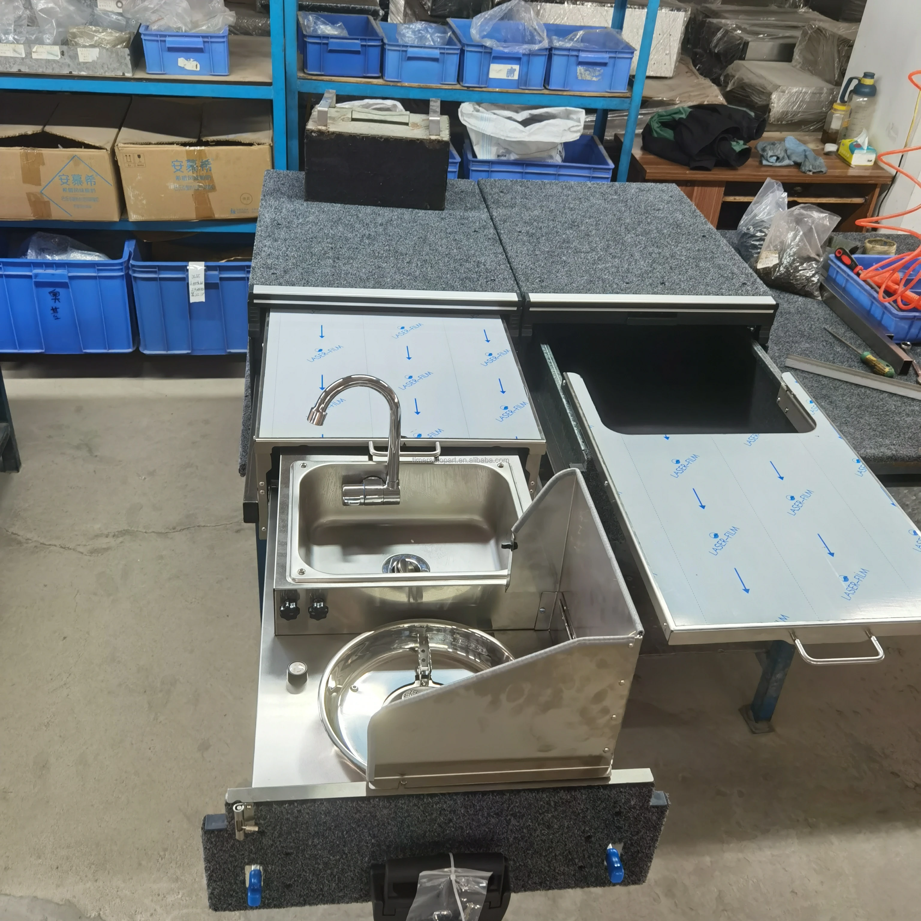 

Прохладная автомобильная уличная кухонная система из нержавеющей стали для JK Wrangler JK 4-дверная внедорожная печь 1-печь с верхним слайдером без ящика для хранения