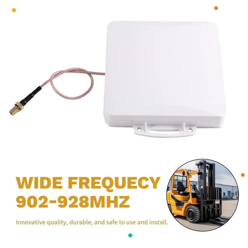 Smart Portable Forklift Shelves 5Dbi Antenna Small Size UHF RFID Antenna SMA Female Connector Antenna For Asset Inventory