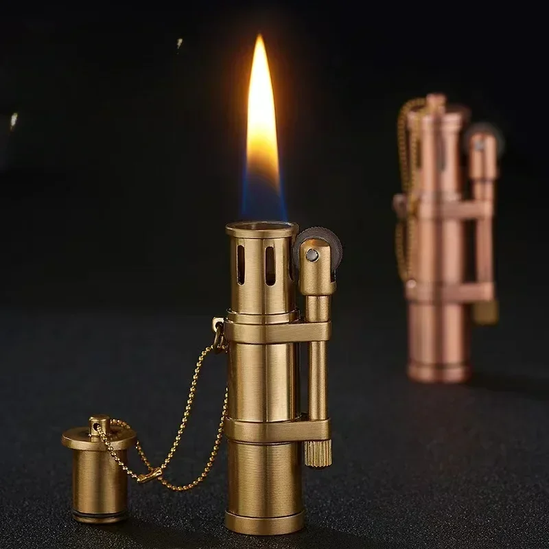 Metal Torch Lighthouse Shape Kerosene Windproof Lighter Creative Collectibles Nautical Peripheral Model Kerosene Machine