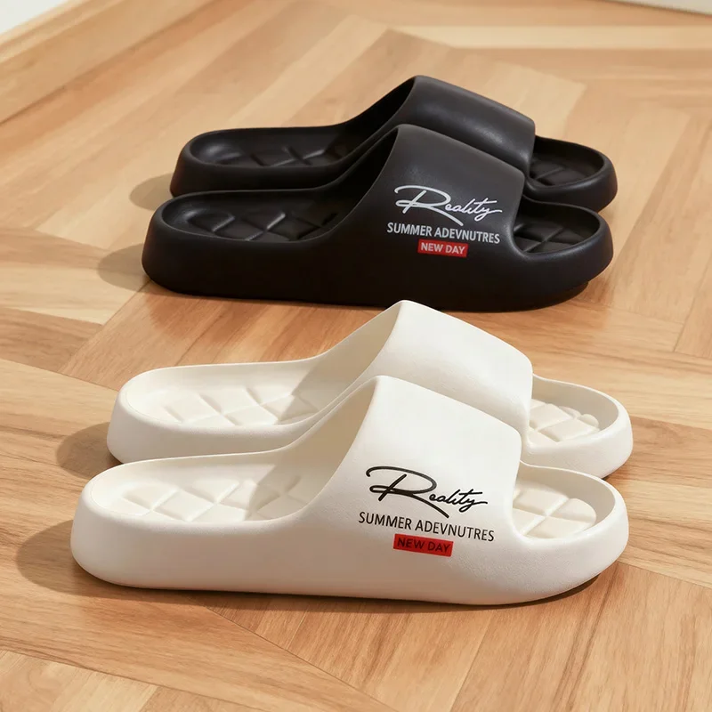 

EVA House Slippers for Couples Non Slip Bathroom Shoes Soft Comfortable Indoor Outdoor Sandals for Men Women