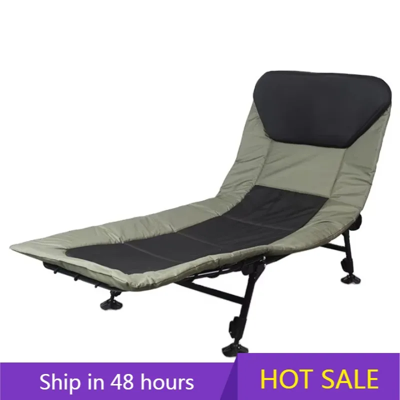 

POWER LEAP Camping Cot Outdoor Hiking Fishing Bed GreenFolding Camping Bed