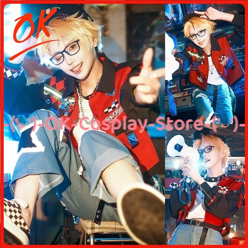 

[Customized] Ensemble Stars! Trickstar 5th Anniv Freedom Yuuki Makoto Hidaka Hokuto Akehoshi Subaru Isara Mao Cosplay Costume