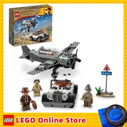 LEGO Fighter Plane Chase 77012 Indiana Jones & the Last Crusade Building Set Featuring a Buildable Car Airplane 3 Minifigures