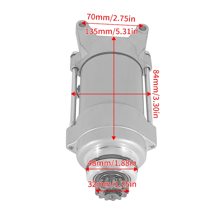 Motorcycle Engine Electric For Yamaha XVS1100 XVS1100AT Drag Star 1100 V-Star Midnight Custom 1100 5EL-81890-00 5EL-81890-01