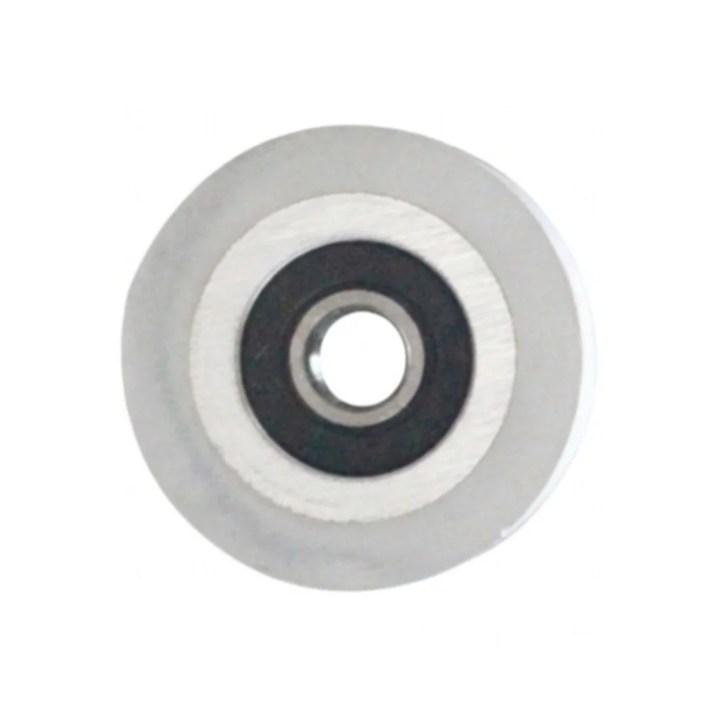 For Edge Banding Press Wheel Constructed with Rubber and Metal Components Bearing Equipped Smooth Interface 38x30x8mm