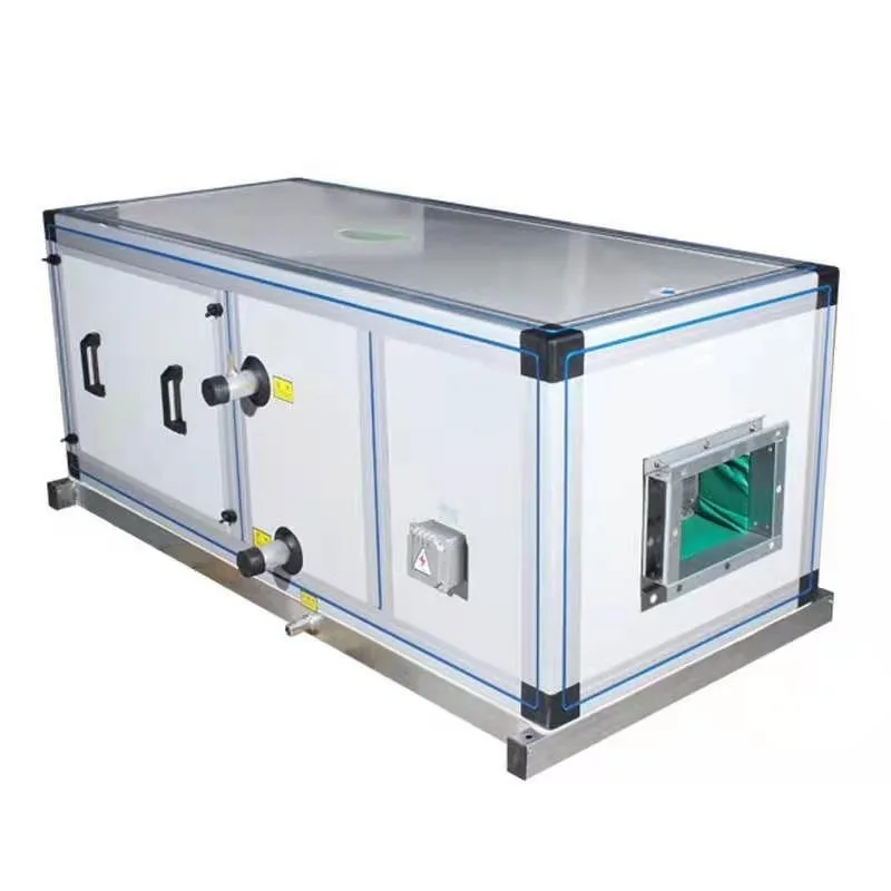 Water-cooled chiller horizontal fresh air unit, commercial constant temperature and humidity hotel, shopping mall industrial