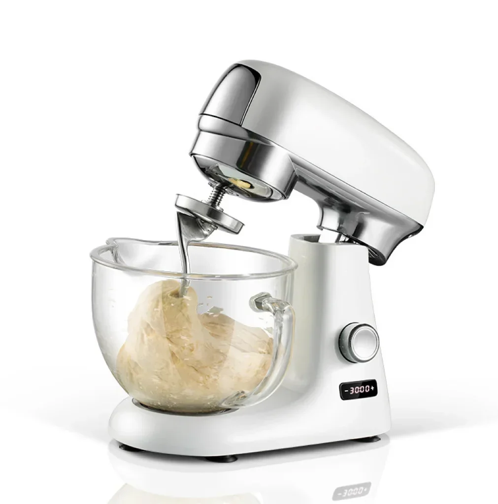 New Arrival Bread Dough Cake Mixer 4.8L Electric Flour Food Mixer Kitchen Appliances Cake Baking Stand Mixer