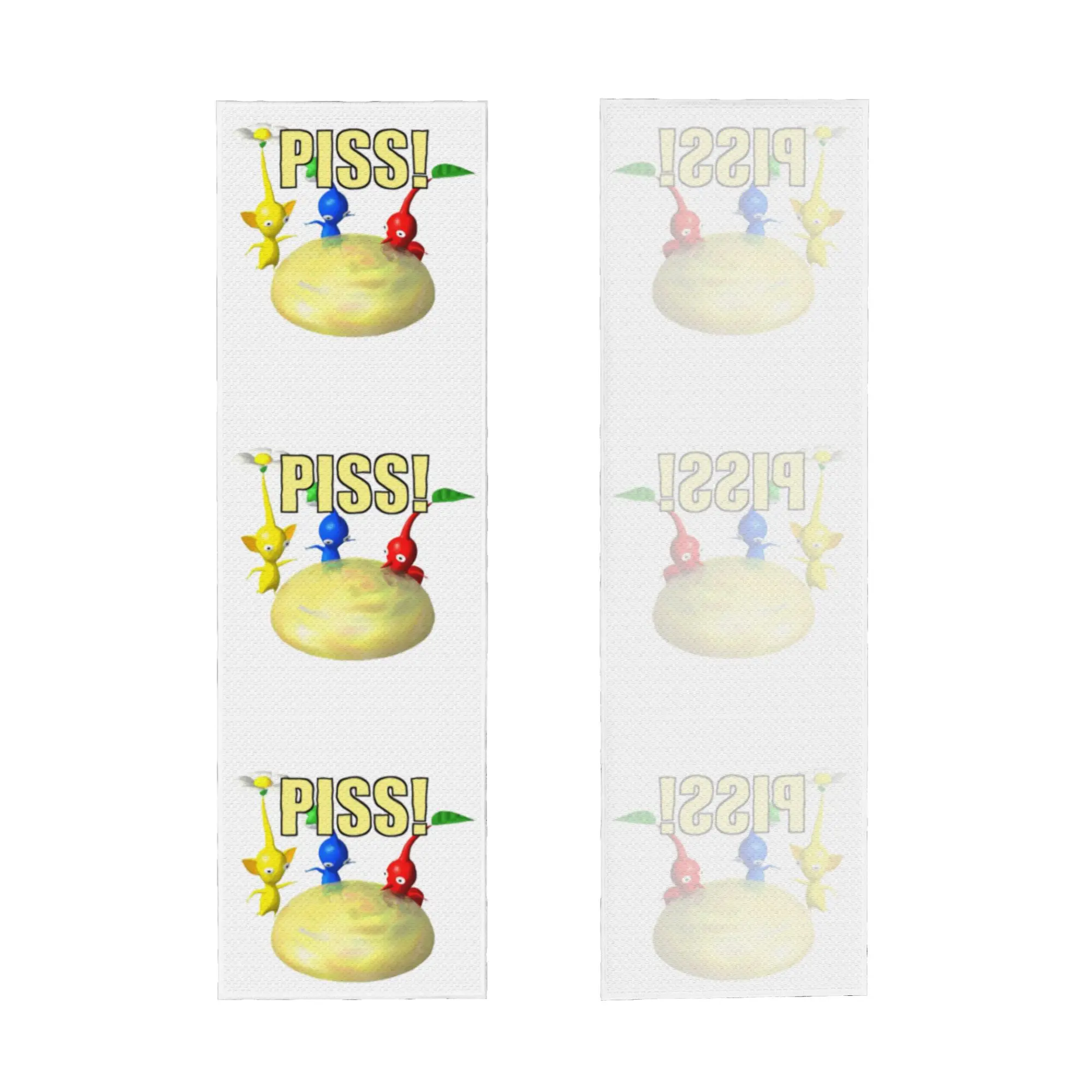Cold Exercise Towel Animated Cartoon Games Pikmin Piss Beach Sports Yoga Towel Camping Towel Refreshing Sports Scarf Face Towels