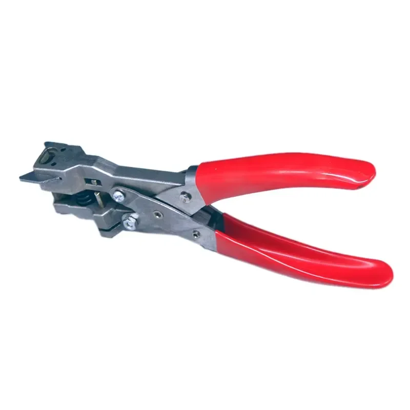 Dual-Use Punching Pliers for PVC Card Chamfering 5R Fillet Round & Flat Hole Single Hole Puncher
