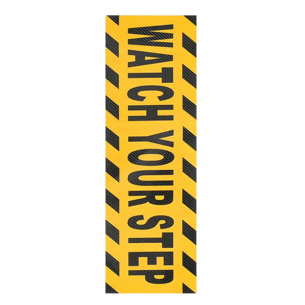 Adesivi antiscivolo Indicatori di sicurezza per pavimenti Applique Segni di messaggi Avviso in PVC Avviso ufficio