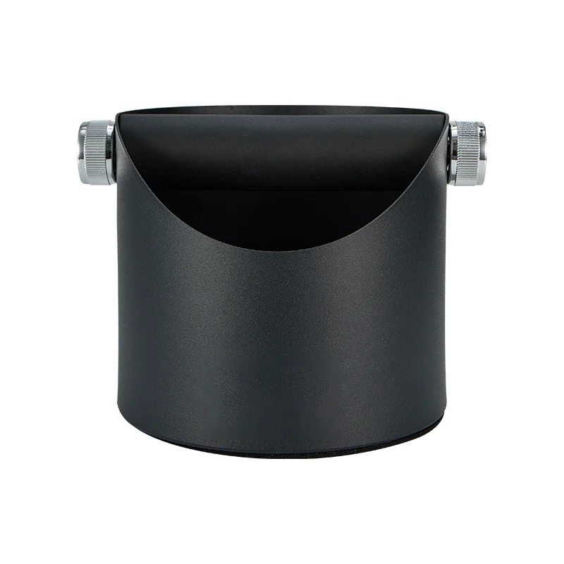 LLMM Italian Coffee Handle Knock Slag Bucket 45 #Steel Commercial Household Handle Slag Bucket