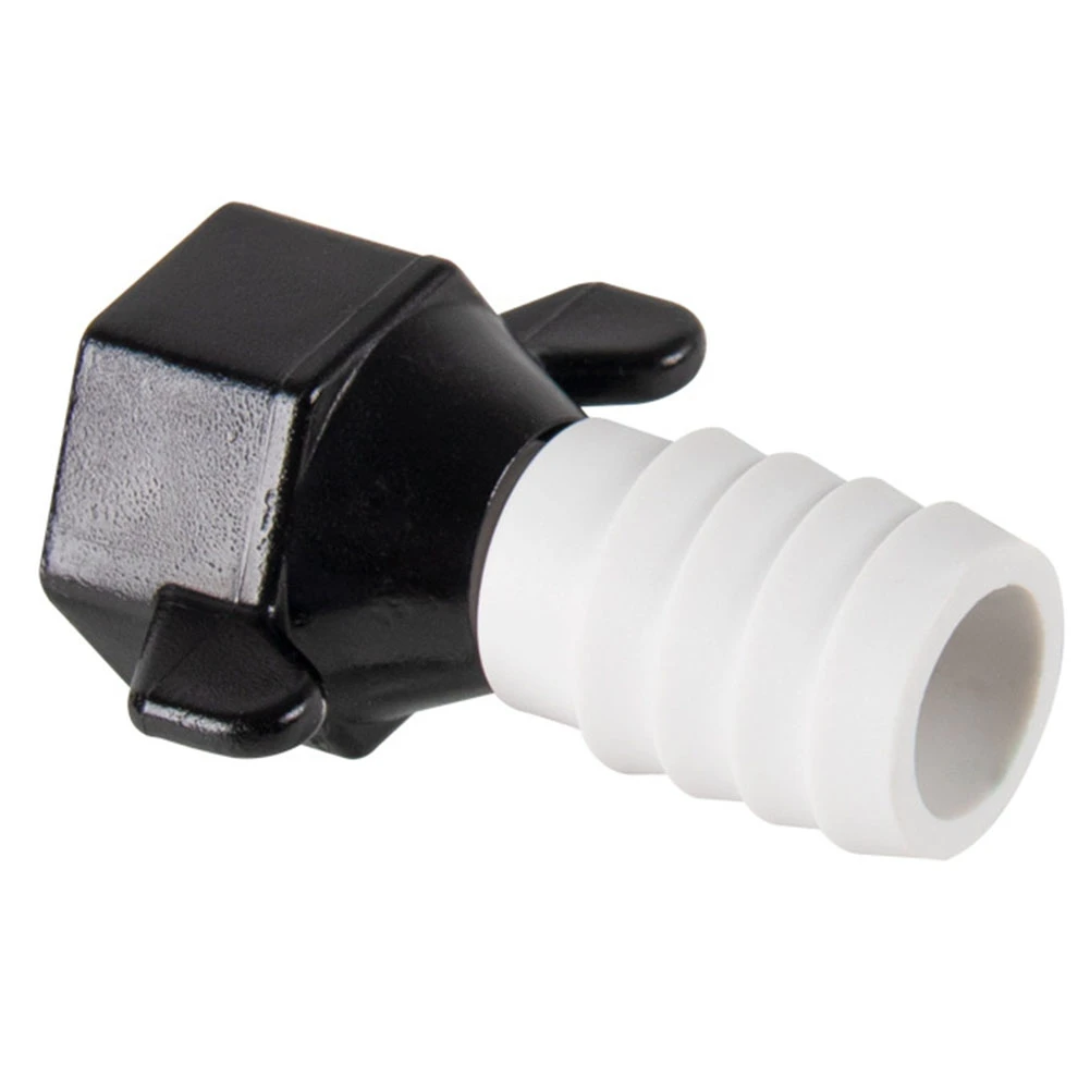 [NEWA76K!】 1/2 Inch X14 NPT X1/2 Inch Barb Straight Swivel Adapter RV Water Pump Fittings With Thread Seal Tape,For Water Pump