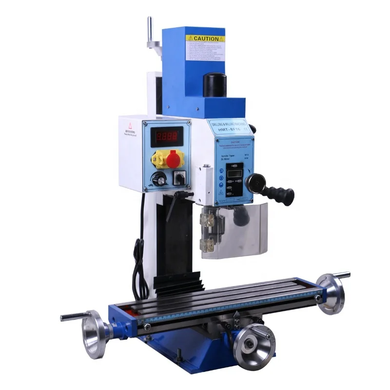 Fresadora Mini Milling Drilling Machine EN YUGM16V Small Vertical Drilling Machine Motor Directly Drive Low Noise