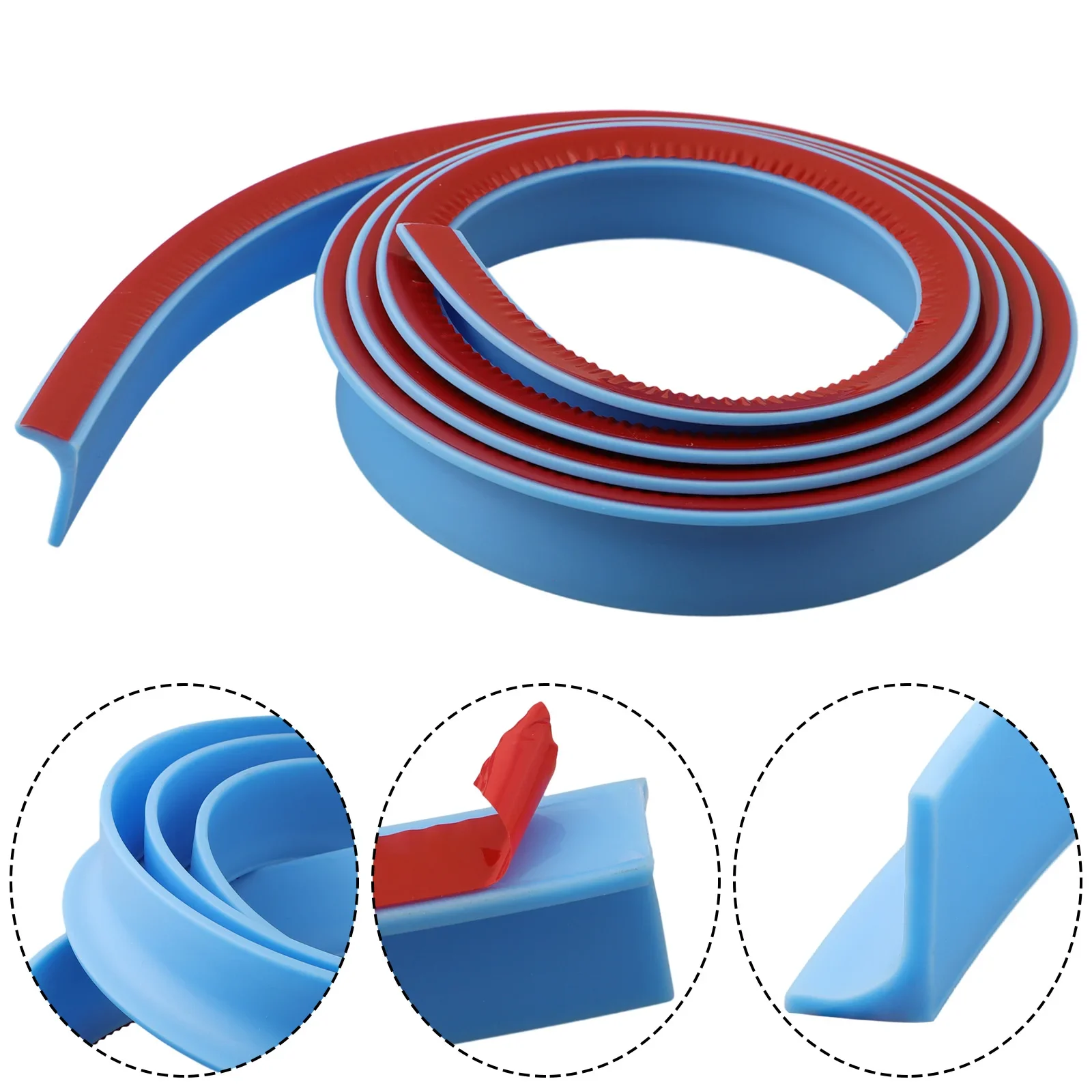 50/100/200/300cm Silicone Bathroom Water Barrier Shower Non-Slip Dry Wet Separation Bendable Floor Barrier Water Stopper Barrier