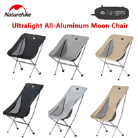 Naturehike L04 Moon Chair Ultralight All Aluminum Folding Portable Camping Fishing Armchair Beach Leisure Outdoor Chair Seat