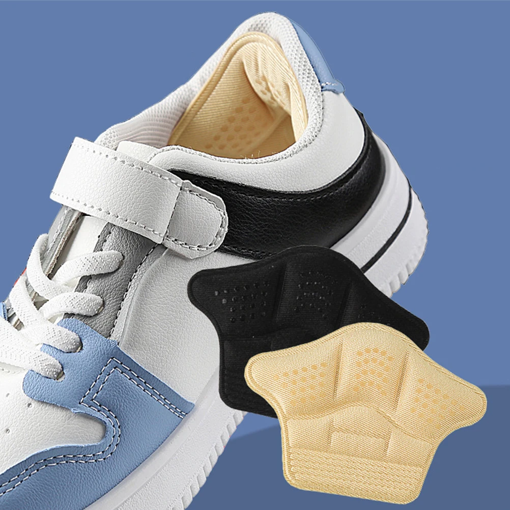 

8pcs Anti-slip Foot Patch Foam Cushions Comfortable Heel Pads Wear Resistant Reusable Breathable Inserts for Women Men Sneakers