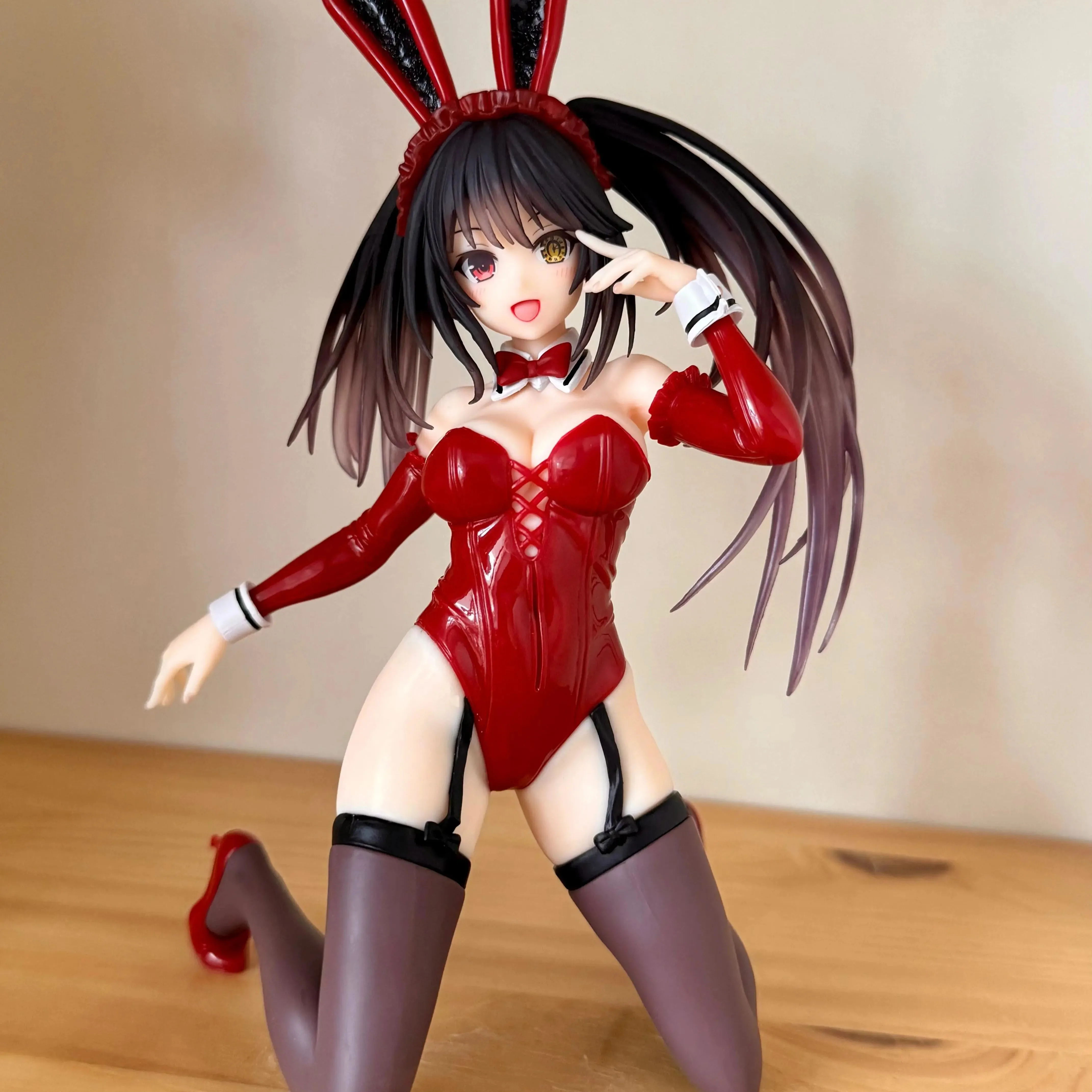 

Dating Battle Shizaki Crazy Three Bunny Girl Figure Beautiful Girl Animation Two-dimensional Model Ornament Peripheral Gifts