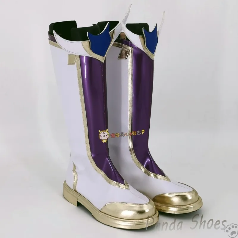 LOL Ezreal EZ Cosplay Shoes Anime Game League of Legends Star Guardian Cos Boots Cosplay Costume Prop Shoes for Halloween Party