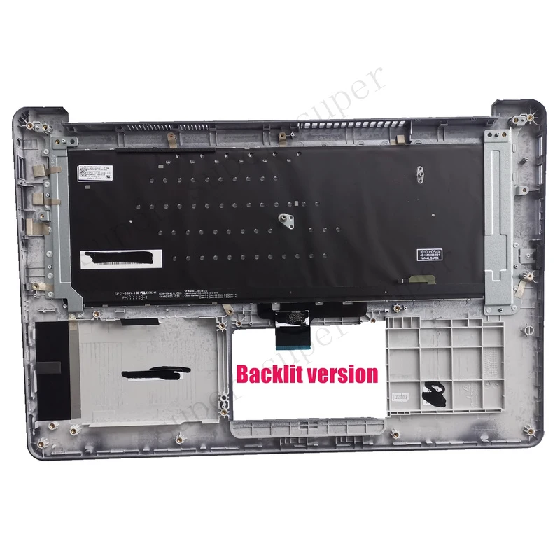 SSS+ Latin Gray Palmrest backlit keyboard for Asus X510U F510U S510U K510U R520U