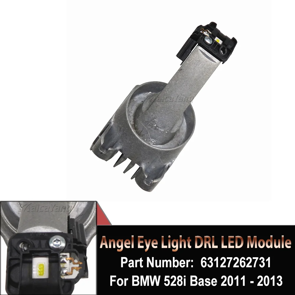 For BMW 5-series F07 F10 F11 F18 2008-2013 LED Angel Eyes Ring Light Module Diode OEM 63127262731 63 12 7 262 73 Auto Parts