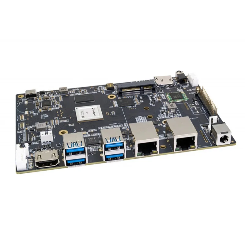 Banana Pi BPI-F3 4G RAM 16G eMMC SpacemiT K1 8 Core RISC-V Chip 2.0TOPs AI Computing 4K Gigabit 5-Lane PCIE2.1 Development Board