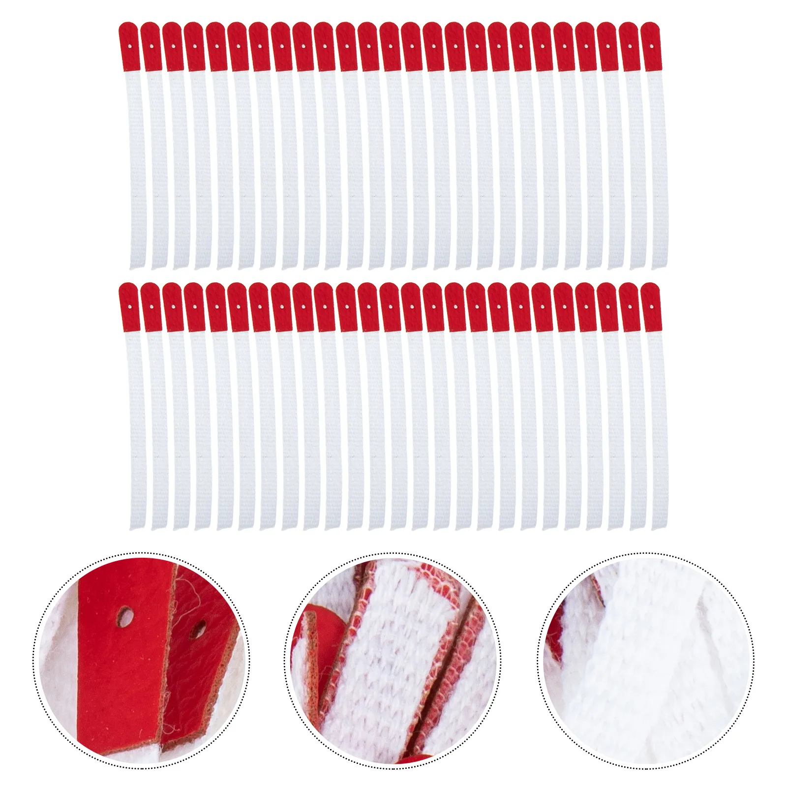 

50 Pcs Covers Piano Tuning Tool Accessories Stainless Steel Professional Fabric