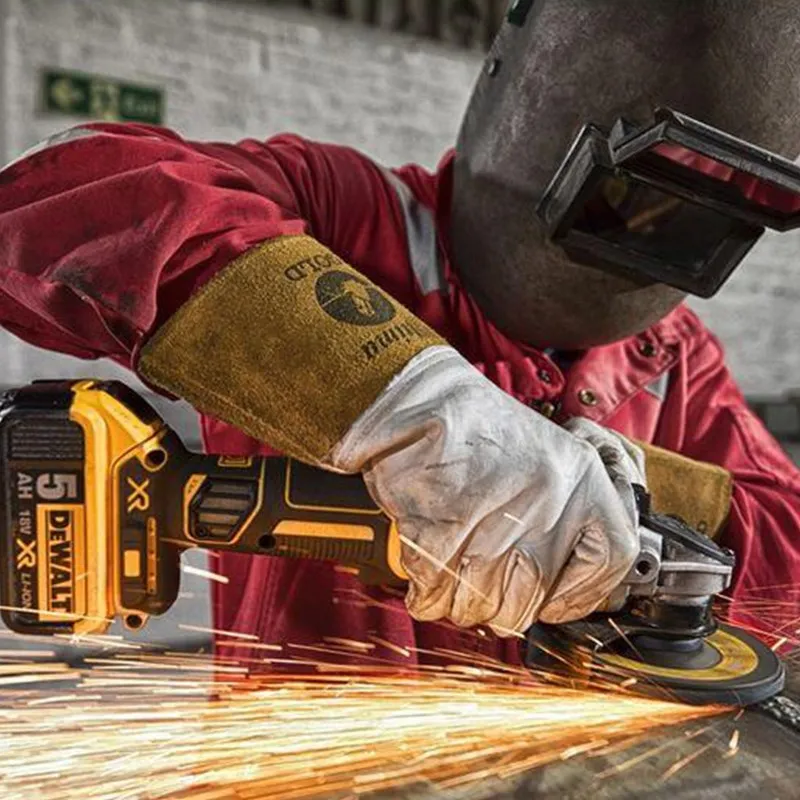 Угловая шлифовальная машина DEWALT 125 мм DCG405, бесщеточная магнитная подвеска для резки металла, зарядная угловая шлифовальная машина 4-1/2 дюйма