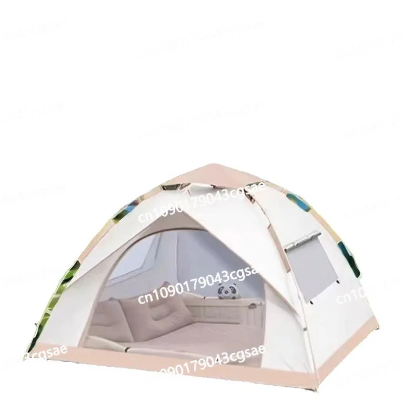 

Tent Folding Portable Camping Rain Protection Sun Protection Thickened Camping Equipment Full Set of Automatic Field Tent