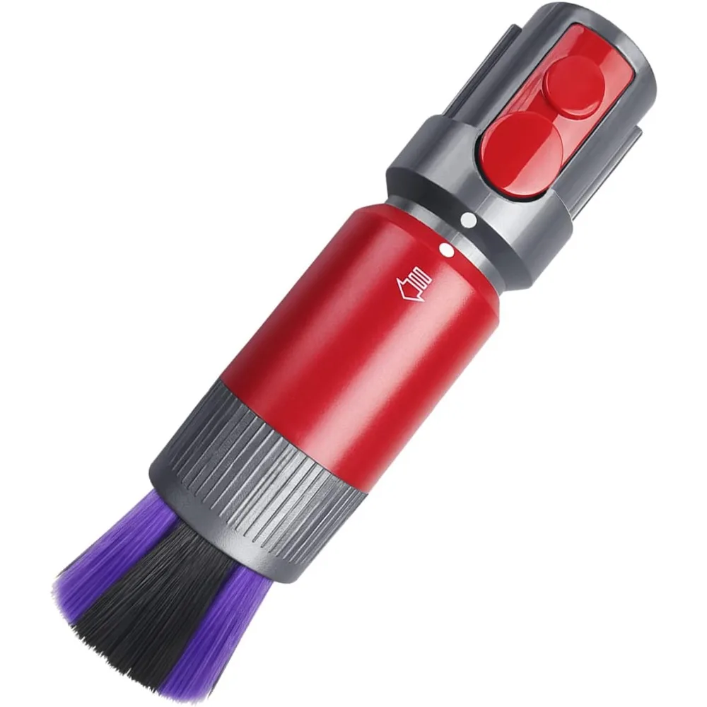 Traceless Scratch-free Dusting Brush Compatible with Dyson V7 V8 V10 V11 V12 V15 Handy Self-cleaning Soft Bristles Brush