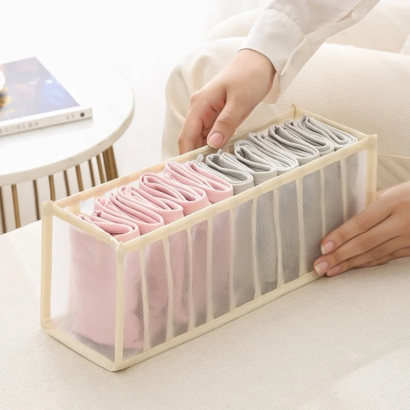 Underwear Drawer Organizers Sock Drawer Organizer Divider Underwear Storage Boxes Foldable Closet Dresser Drawer Organizer