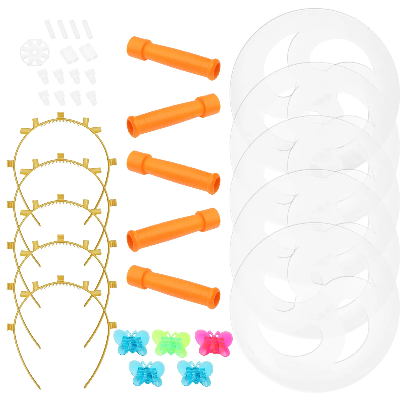 

25 DIY Party Accessories Glow Stick Parts Glow Sticks Party Favors Crafts Material Hair Beauty Toys Neon Supplies