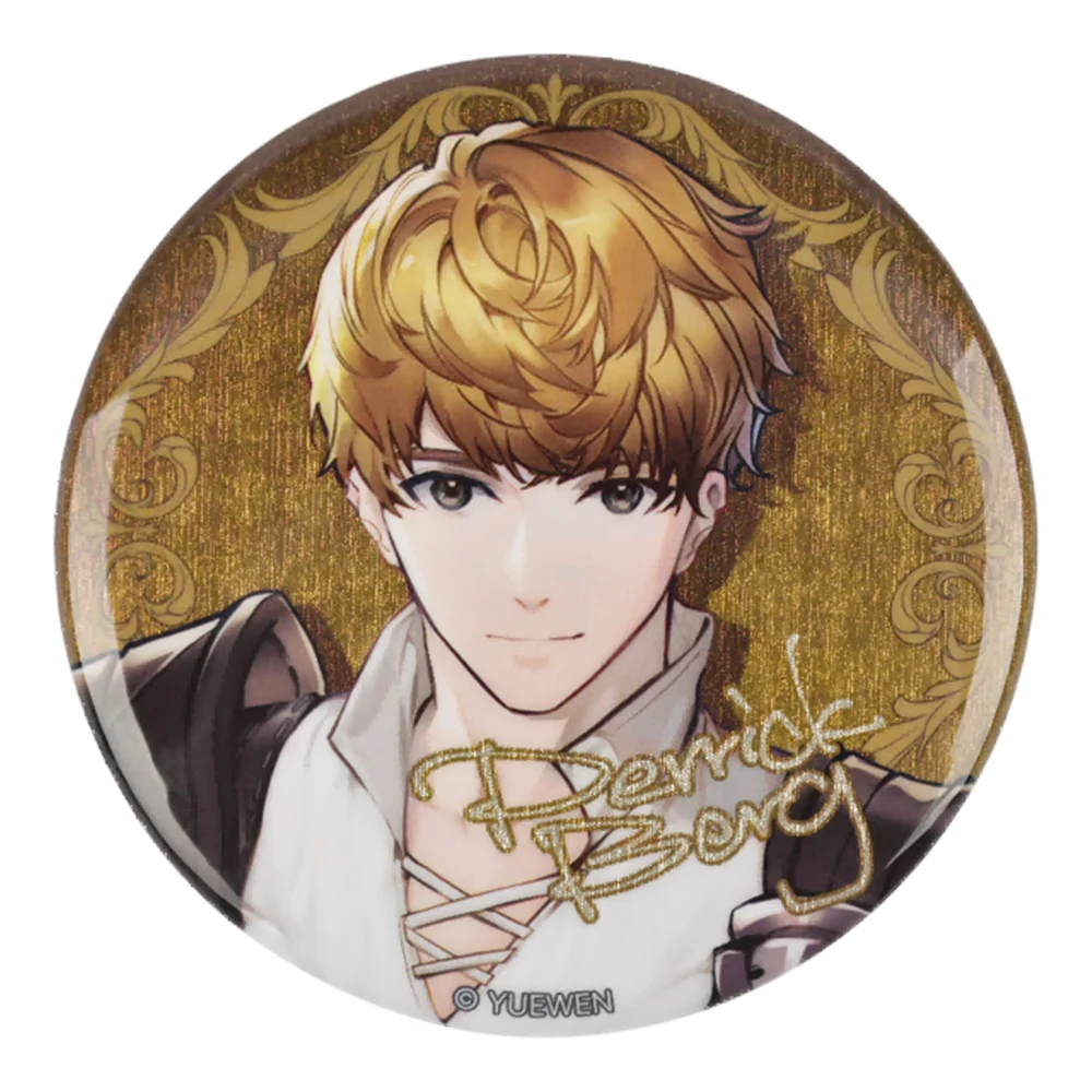 58mm Anime Lord of Mysteries Klein Moretti Fors Wall Leonard Mitchell Cosplay COSTUME Badge Pin SPTE Tinplate Brooch﻿ Prop Gilf