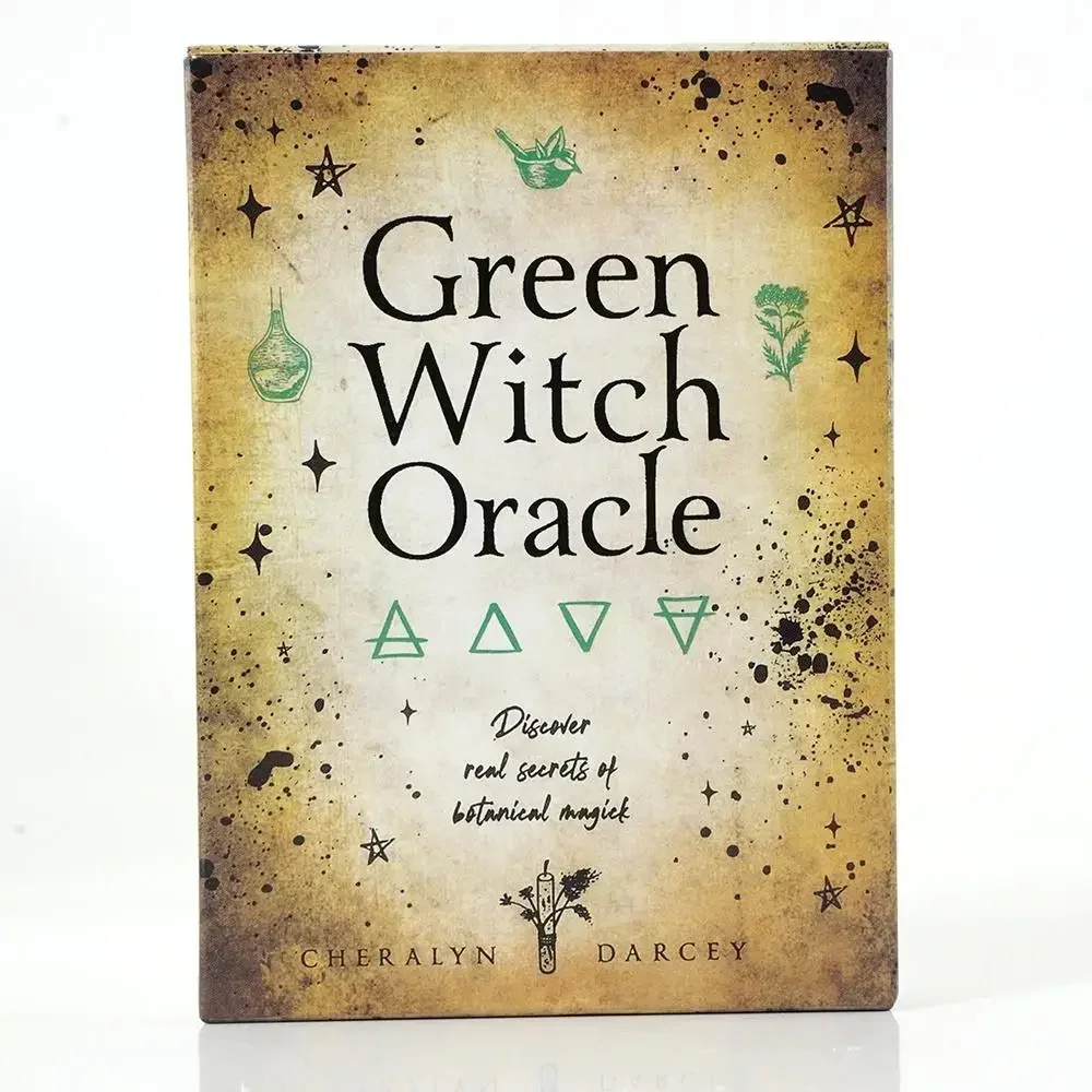 Green Witch Oracle Cards: Discover Real Secrets Tarot Cards Board Game
