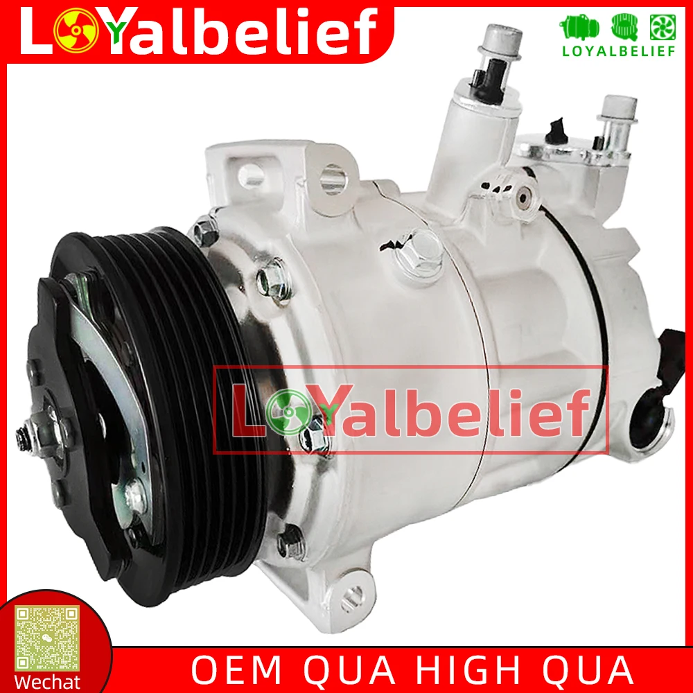 AC Air Conditioning Compressor For VW Polo Skoda Octavia Rapid Audi A1 5Q0820803 5Q0820803A 5Q0820803C 5Q0820803E 5Q0820803F