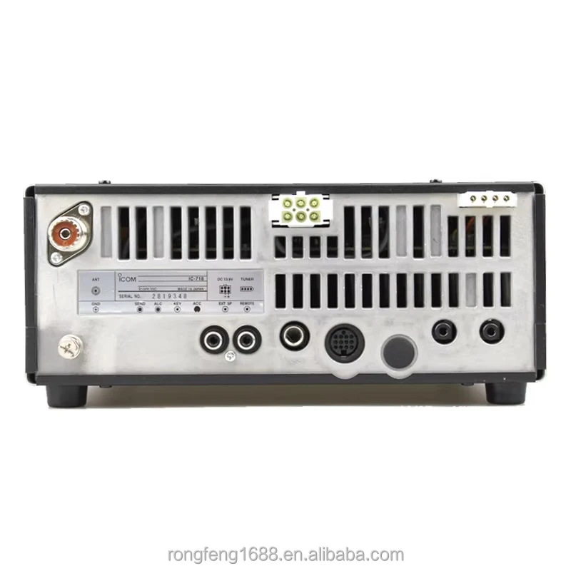 วิทยุสื่อสารเคลื่อนที่ขนาดกะทัดรัด ระยะไกล วิทยุสื่อสารทางทะเล วิทยุสื่อสารในรถยนต์ ICOM IC-718 เครื่องรับส่งสัญญาณวิทยุคลื่นความถี่สูงทุกย่านความถี่