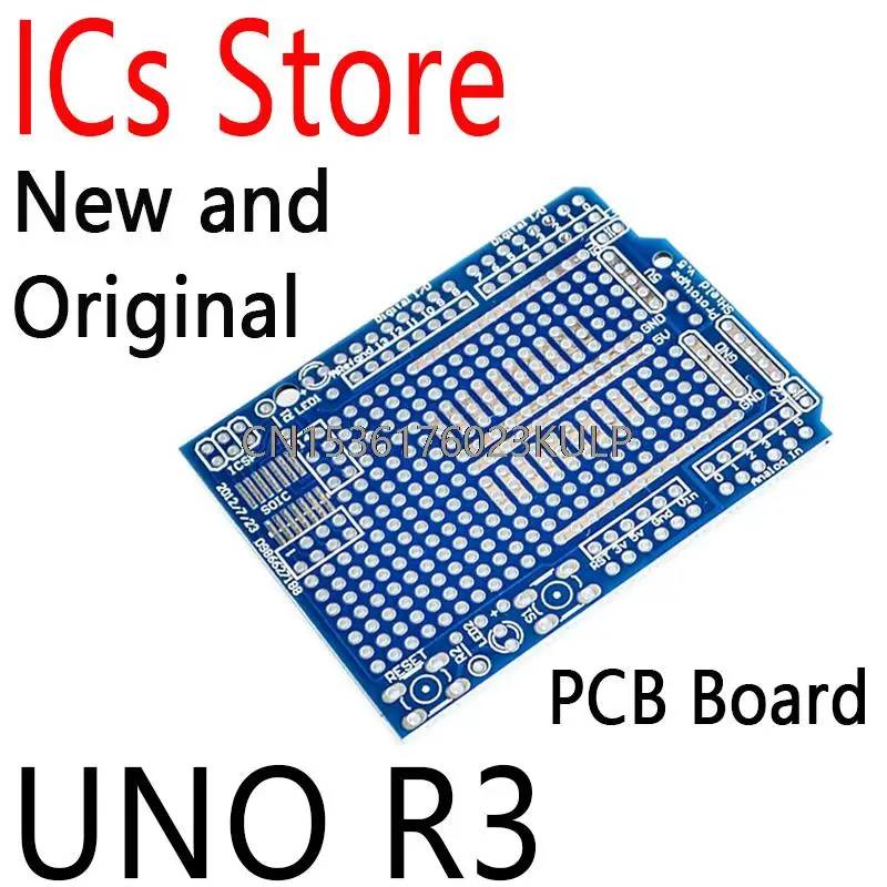 Prototype PCB Board For Arduino Shield Board FR-4 Fiber 2mm 2.54mm Pitch DIY UNO R3