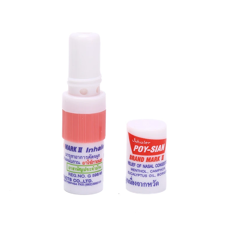 1pc Thailand Nasal Inhaler Hot Summer Use Prevent Sunstroke Anti-influenza