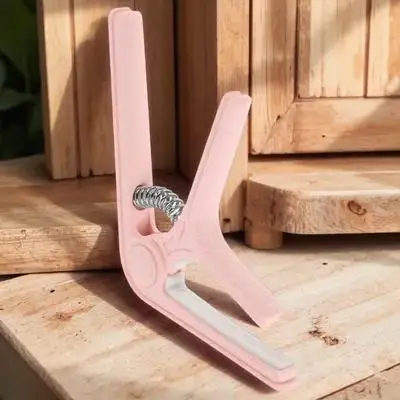 

Guitar Capo High Durability Plastic Silicone Material Anti-Slip Stable Acoustic Ukulele Tuner Clamp Guitar Capo