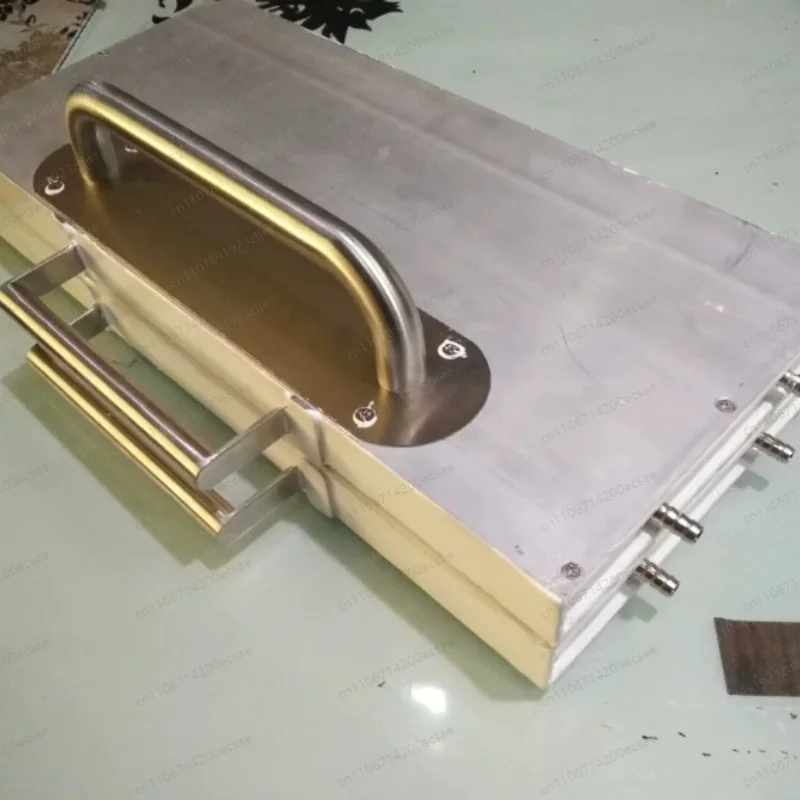 Hand Press Nest Base Machine Water-Cooling Beeswax Mold Beeswax Foundation Machine Beekeeping Honeycomb Foundation Machine