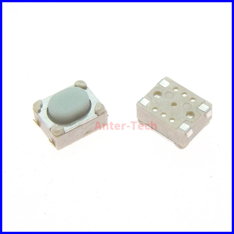 50pcs/lot SMT 3x4x2.5MM 4PIN Tactile Tact Push Button Micro Switch G75 Self-reset Car Remote Control Switch