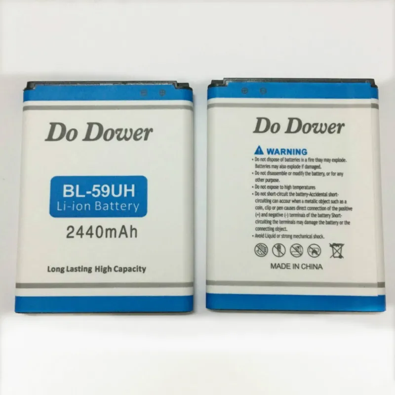 

Original Do Dower BL-44JR BL 44JR Battery For LG P940 SU540 SU800 D160 L40 Battery BL44JR