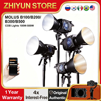 ZHIYUN MOLUS B100 B200 B300 B500 Bi-color COB Video Light Continuous Output Lighting for Outdoor Photography Studio Filming