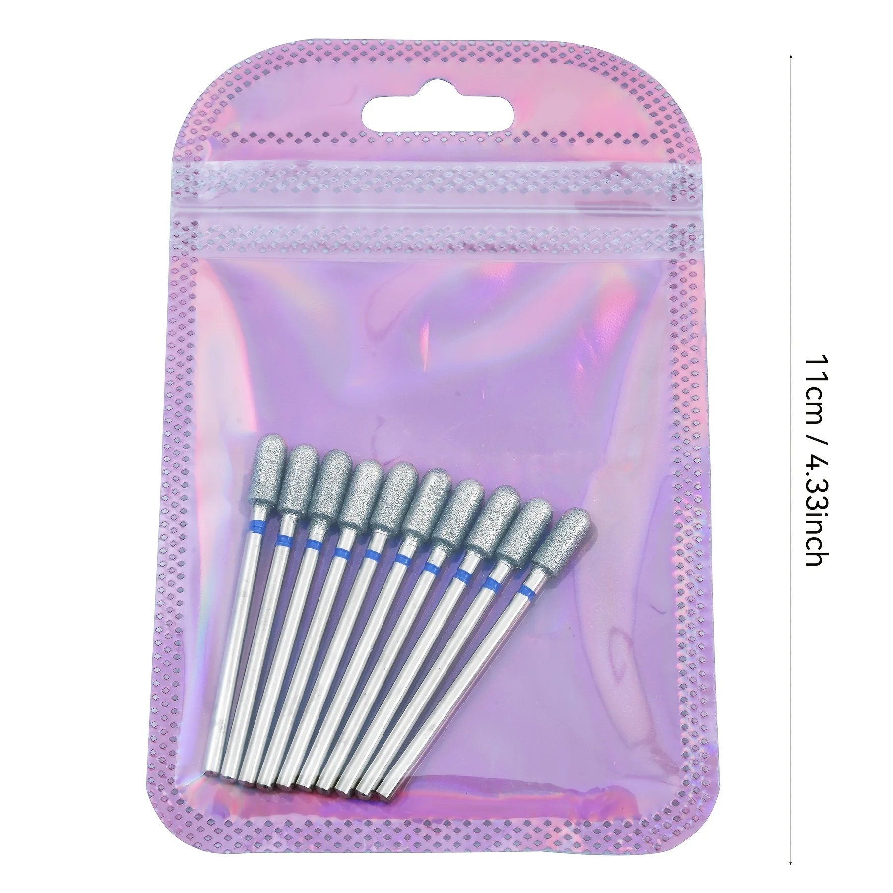 10pc Hartmetall Nagel Bohrer Bits Fräser Professionelle Maniküre Elektrische Dreh Maschine Grat Häutchen Entfernen Nail art Ausrüstung