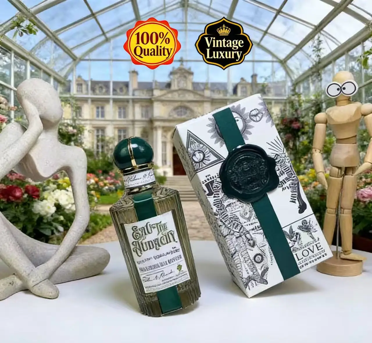 Top 100ml Unisex Niche Perfume Elegant Vintage-Inspired Oriental Scent British-Style Long-Lasting Fragrance For Men Women