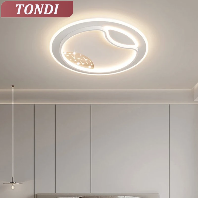 

Modern LED Ceiling Light Bedroom Light White Ceiling Lamp For Dining Room Study Room Decoration Lustre Home Indoor Lighting