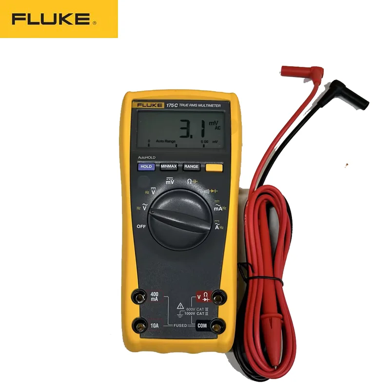 Fluke 175C Digital Multimeter Professional True RMS Multimeters testers Capacitor Checking Device