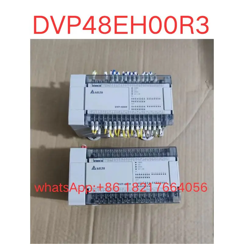 

Used DVP48EH00R3 PLC module in good working condition