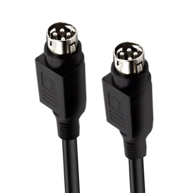 4Pin DIN Male Cable for R1700BTR1600TIII Speaker Temperature Resistant PVC Cover